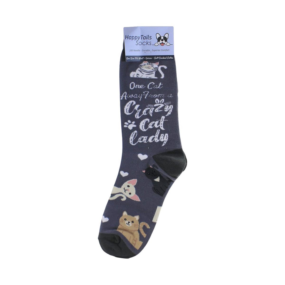 E & S Imports Pet Lover Socks Love My Cat, Unisex, One Size Fits Most