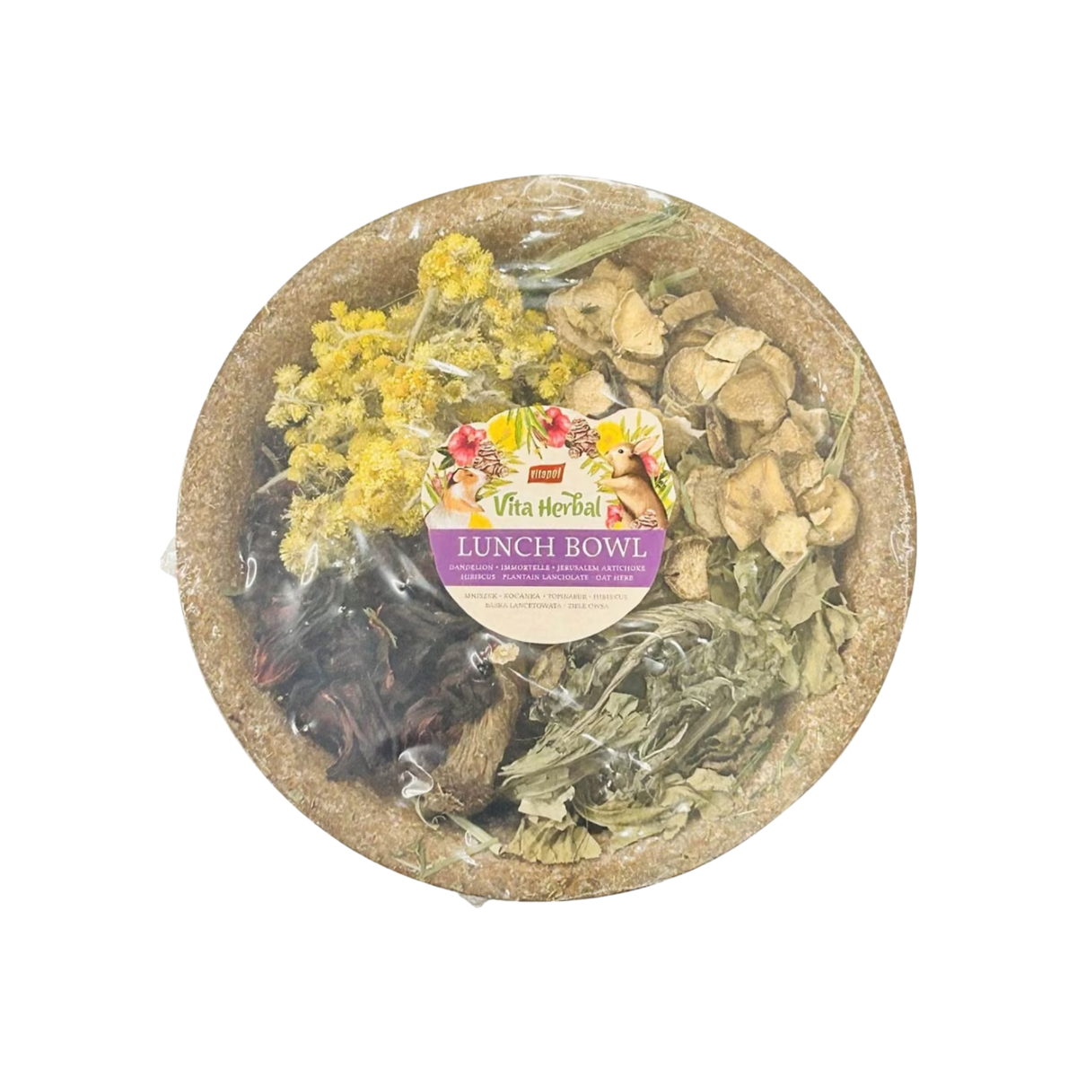 A&E Vitapol Vita Herbal Edible Lunch Bowl for Small Animals