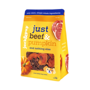 Jack & Pup Just Beef & Pumpkin Dog Treats 7 oz