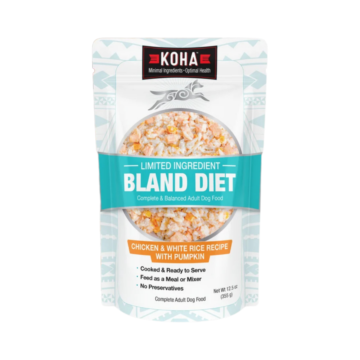 KOHA Limited Ingredient Bland Diet Chicken & White Rice Recipe for Dogs