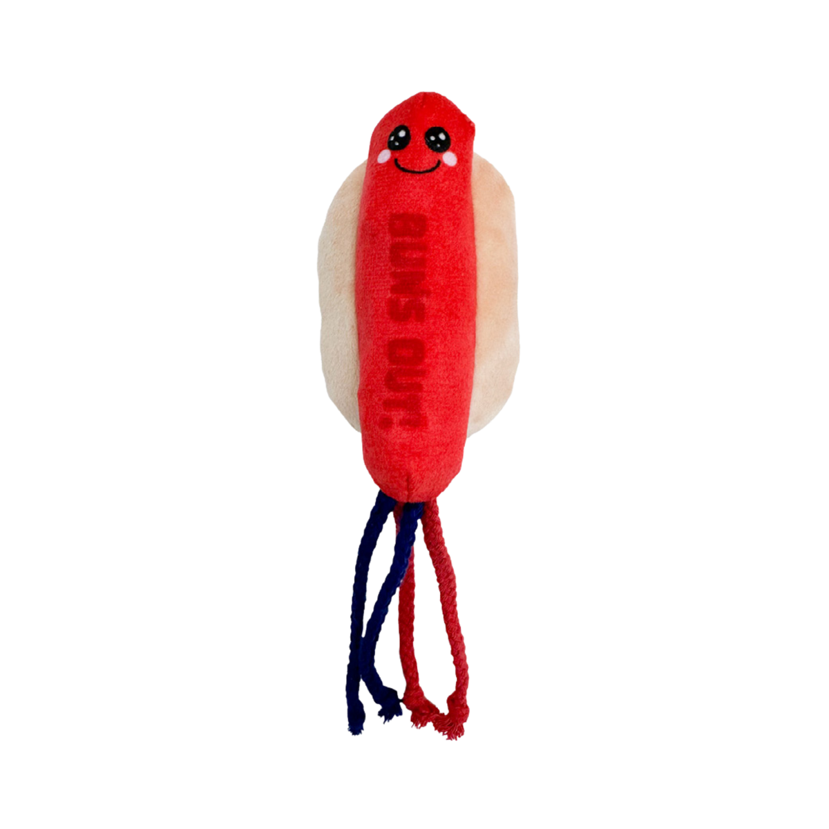 Fuzzyard Summer Buns Out Hotdog String Cat Toy