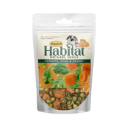 Higgins Habitat Natural Snack Carrots, Peas & Greens Small Animal Treats 3 oz