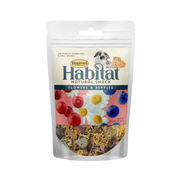 Higgins Habitat Natural Snack Flowers & Berries Small Animal Treats 3 oz