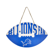 Pets First Detroit Lions Football Shaped Sign