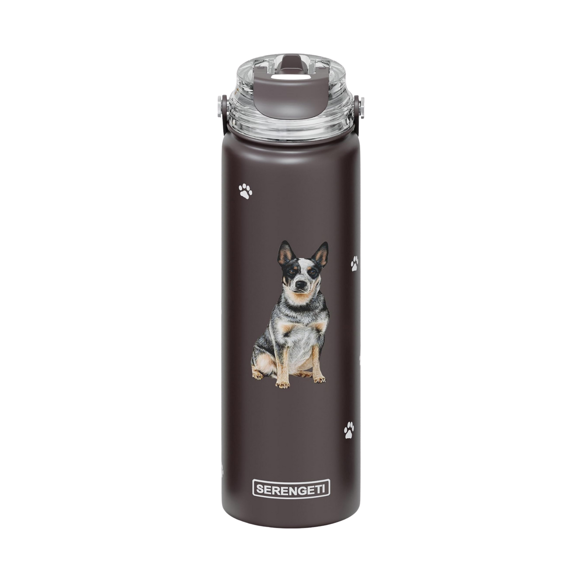 E & S Imports Serengeti Australian Cattle Dog Water Bottle 24 oz