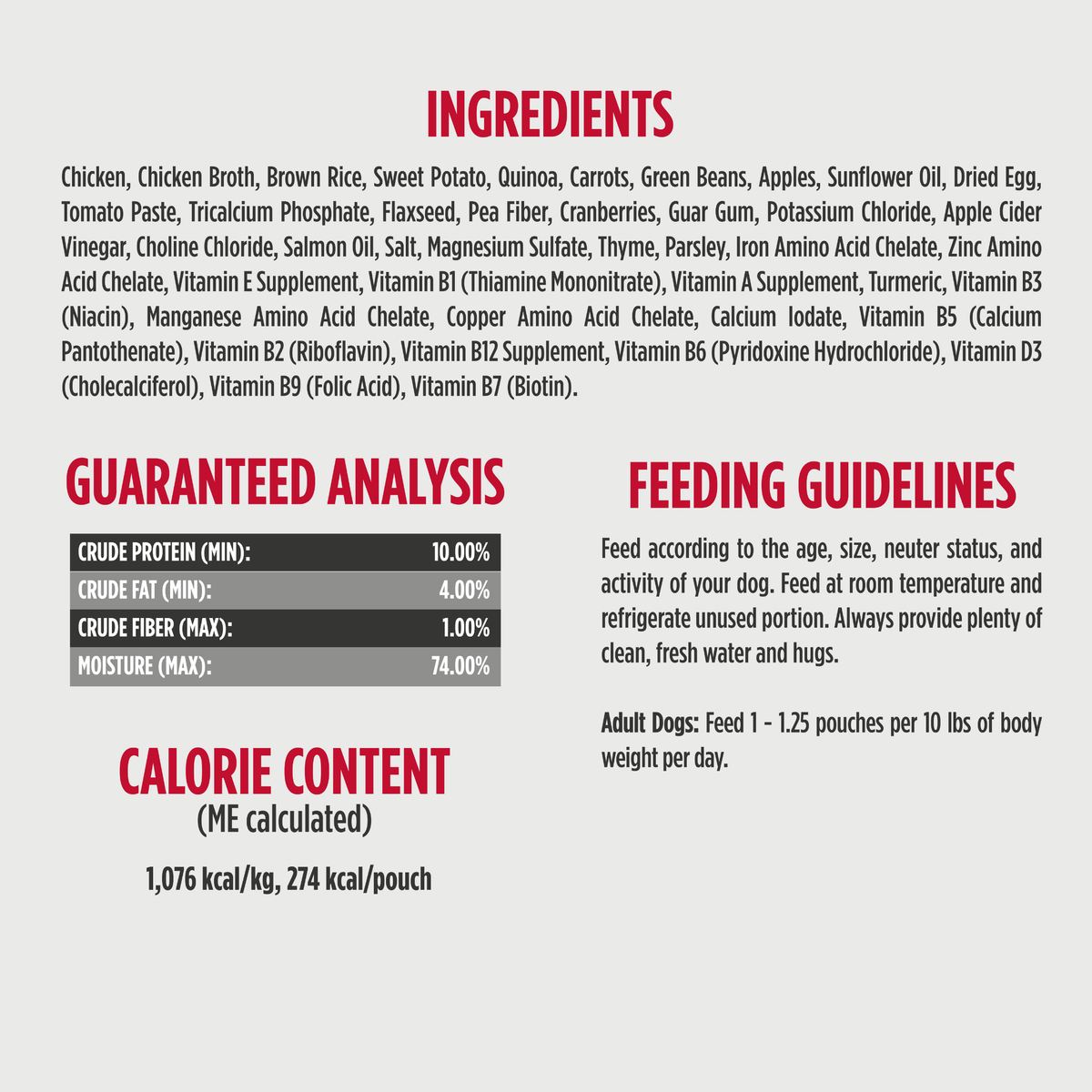 Nulo Gently-Cooked Meals Chicken & Quinoa Recipe Adult Dog Food