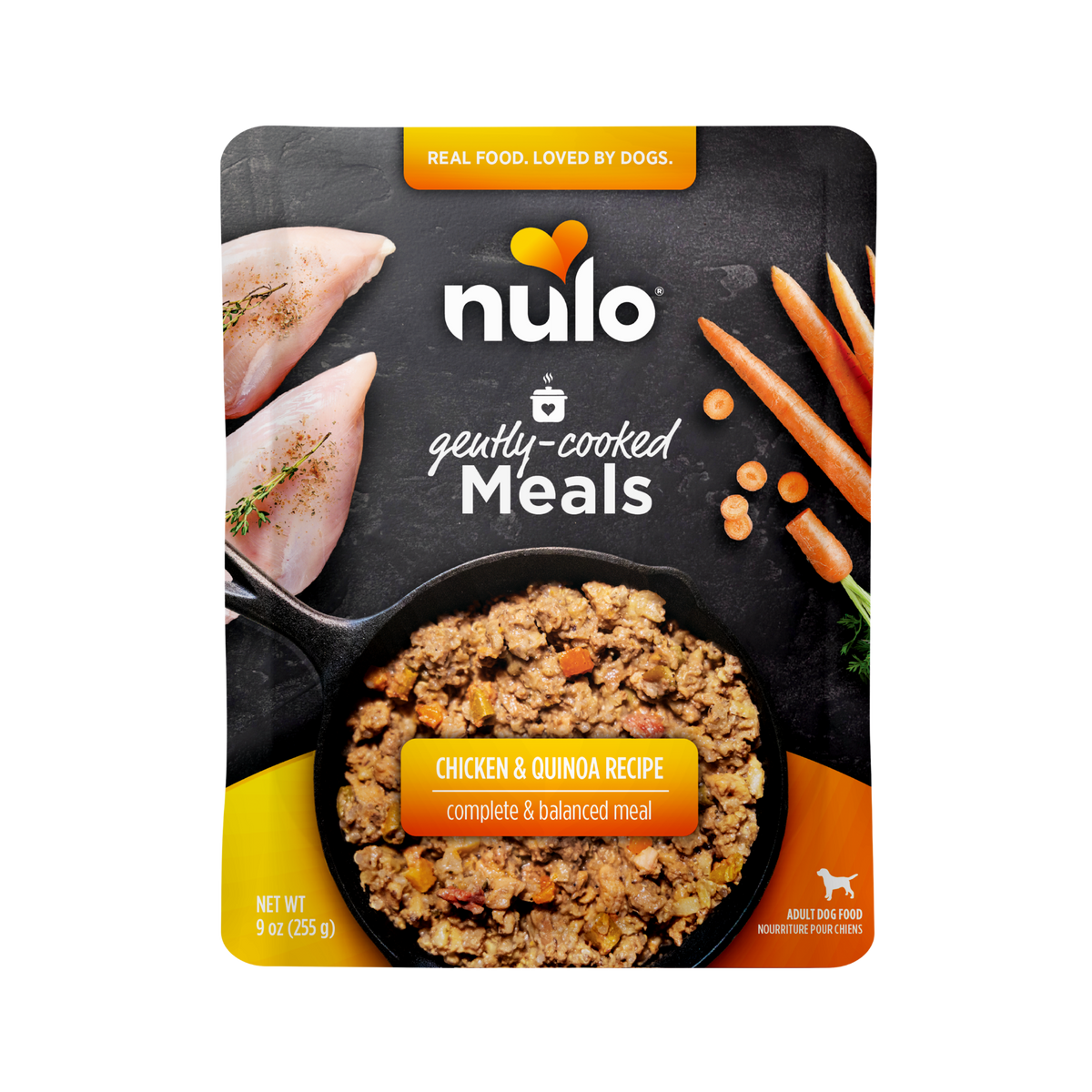Nulo Gently-Cooked Meals Chicken & Quinoa Recipe Adult Dog Food