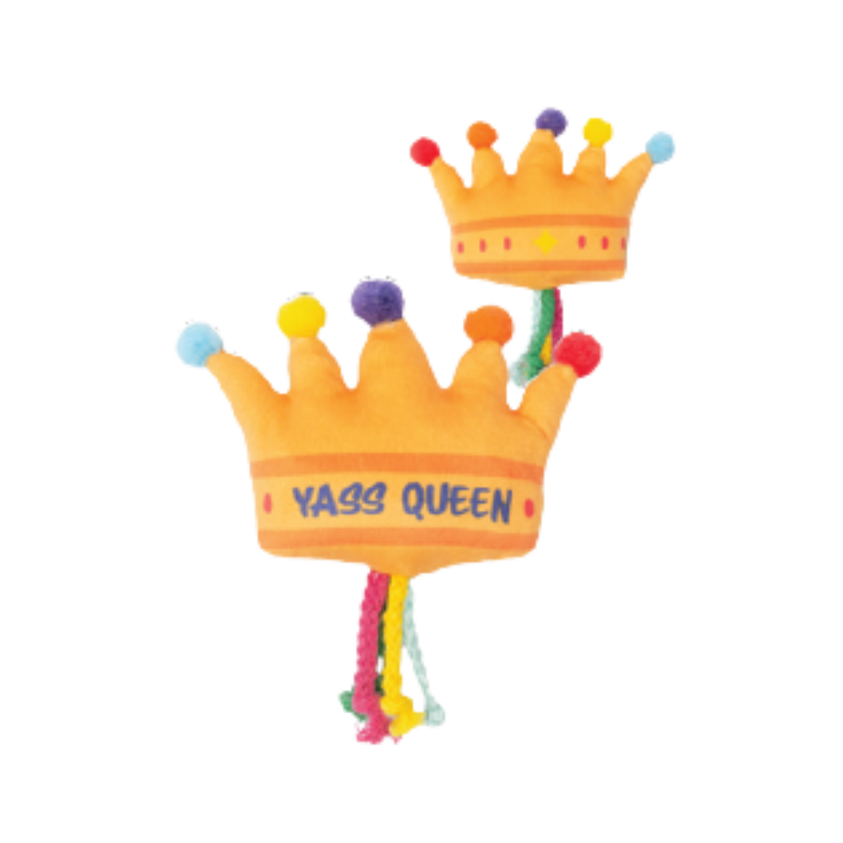 Fuzzyard Pride Yass Queen Crown Cat Toy