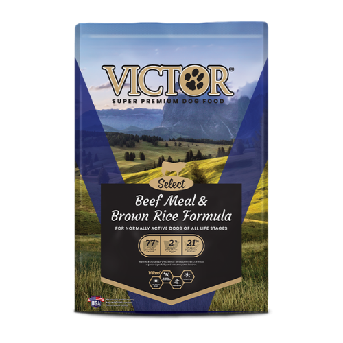 Victor Pet Food Select Beef Meal & Brown Rice All Life Stages Formula Dog Food