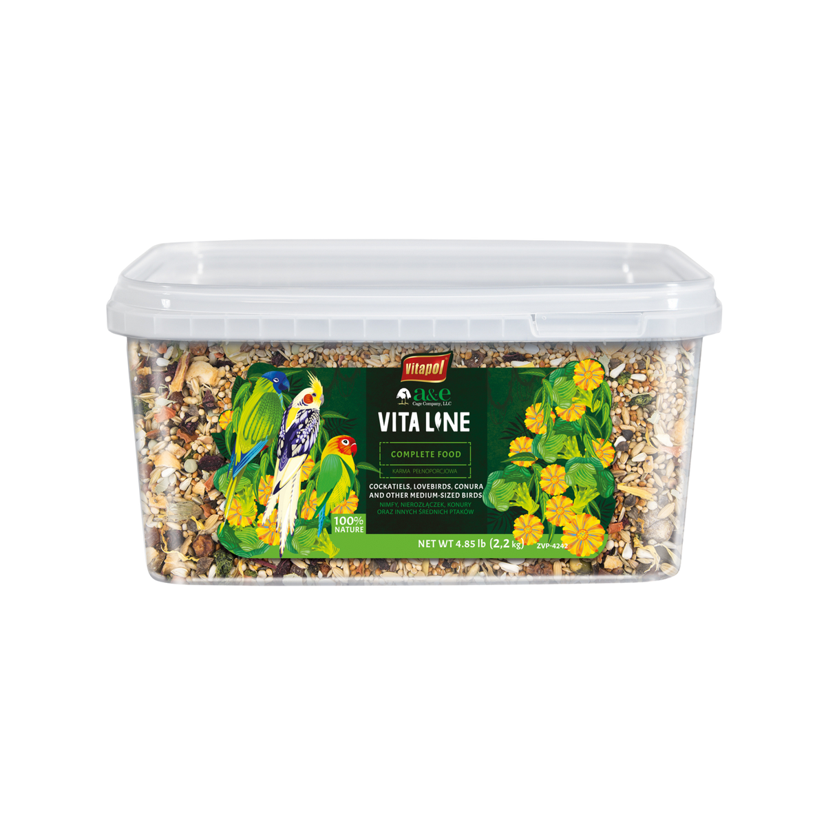 A&E Vita Line Complete Food for Medium-Sized Birds 4.85 lb
