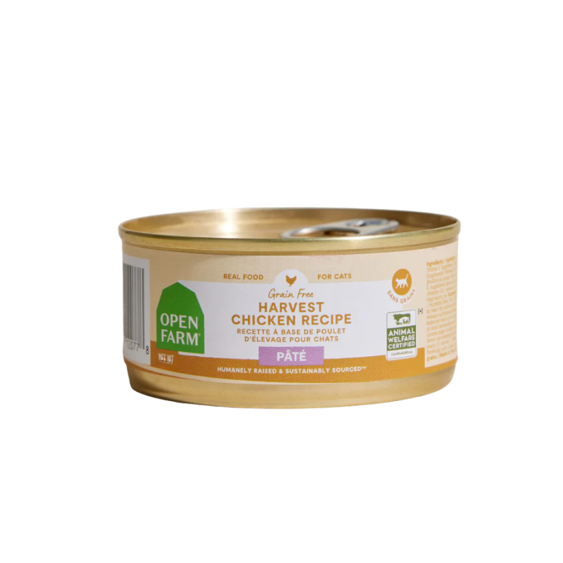 Open Farm Grain-Free Harvest Chicken Pate Wet Cat Food