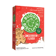 Buddy Biscuits Holiday Gingerbread Flavor Crunchy Dog Biscuits 16 oz