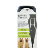 Kole Imports Pet Grooming Stainless Steel Clipper Kit