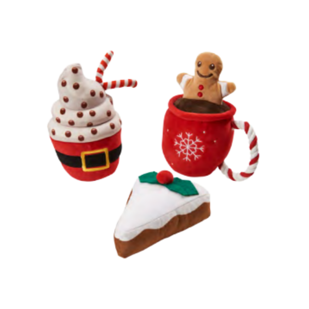 Spot Holiday Yummies Plush Dog Toy, Assorted 6 in