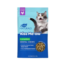 Ark Naturals Kiss Me-ow Cleaning Chicken Flavor Dental Chews for Cats 3 oz