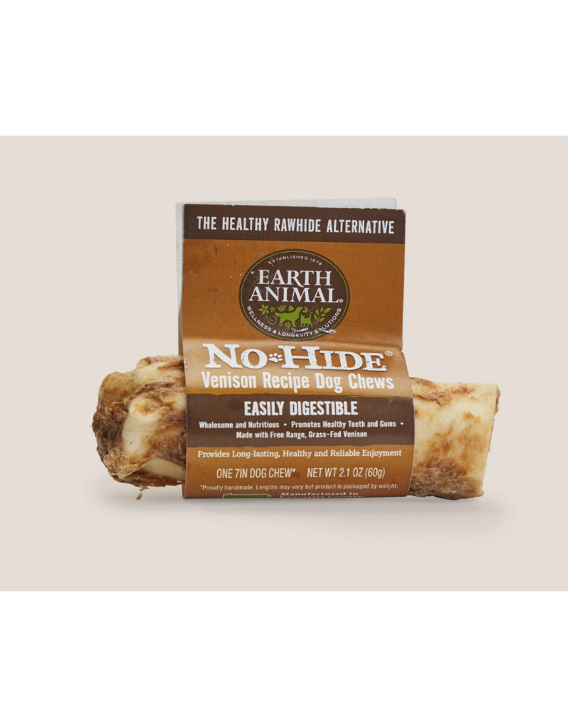 Earth Animal 4 in No-Hide Vension Chew For Dogs