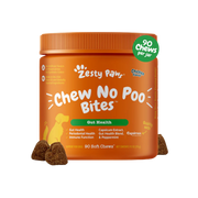 Zesty Paws Chew No Poo Bites Gut Health Soft Chews for Dogs 90 ct