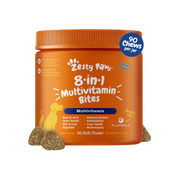 Zesty Paws 8-in1 Multivitamin Bites Soft Chews for Dogs 90 ct
