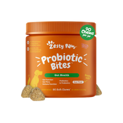 Zesty Paws Probiotic Bites Gut Health Soft Chews for Dogs 90 ct