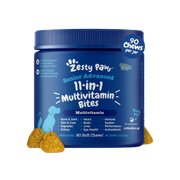 Zesty Paws Senior Advanced 11-in1 Multivitamin Bites Soft Chews for Dogs 90 ct