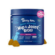 Zesty Paws Senior Advanced Hip & Joint Bites Mobility Soft Chews for Dogs 90 ct