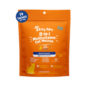 Zesty Paws 8-in1 Multivitamin Cat Mousse for Cats 14 ct
