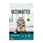 Ultimates Sensitive with Salmon Protein Indoor, All Life Stages Recipe Dry Cat Food 12.5 lb