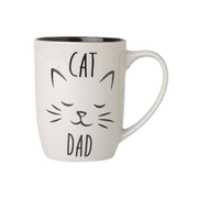 Petrageous Cat Dad Stoneware Mug 24 oz