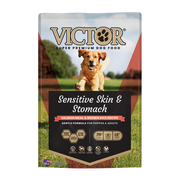 Victor Pet Food Sensitive Skin & Stomach Salmon Meal & Brown Rice Dry Dog Food