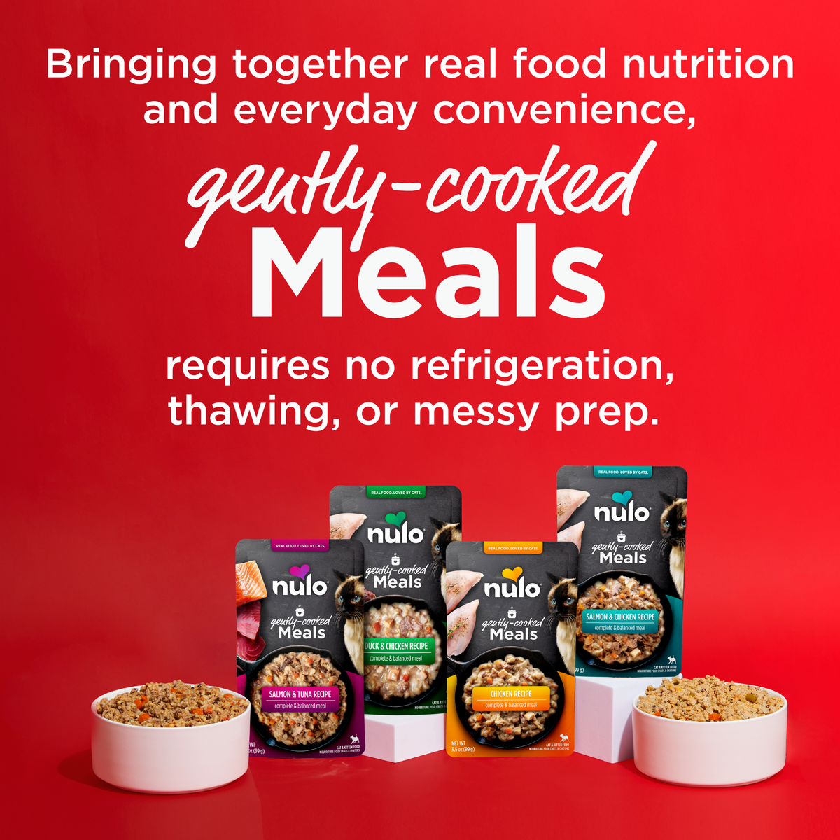 NULO Gently Cooked Meals Chicken Wet Cat Food
