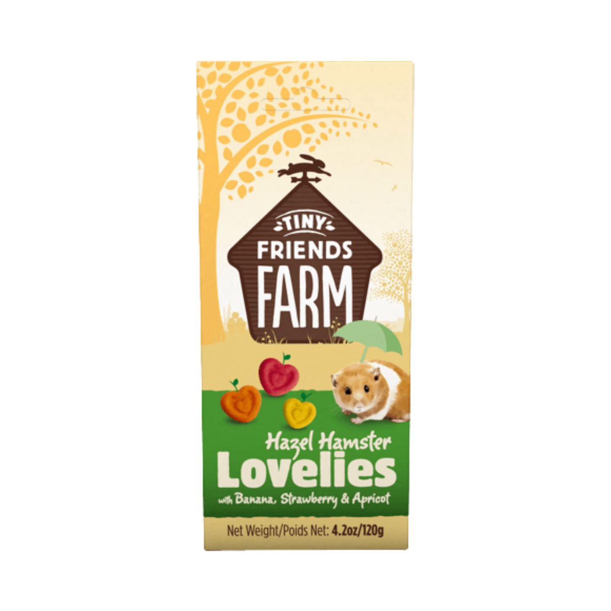 Tiny Friends Farm Hazel Hamster Lovelies Small Animal Treats 4.2 oz