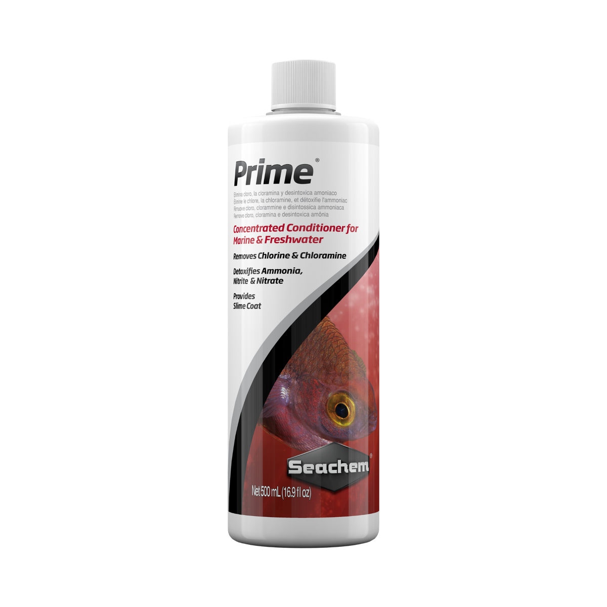 Seachem Prime Concentrated Conditioner for Freshwater & Saltwater 16.9 oz