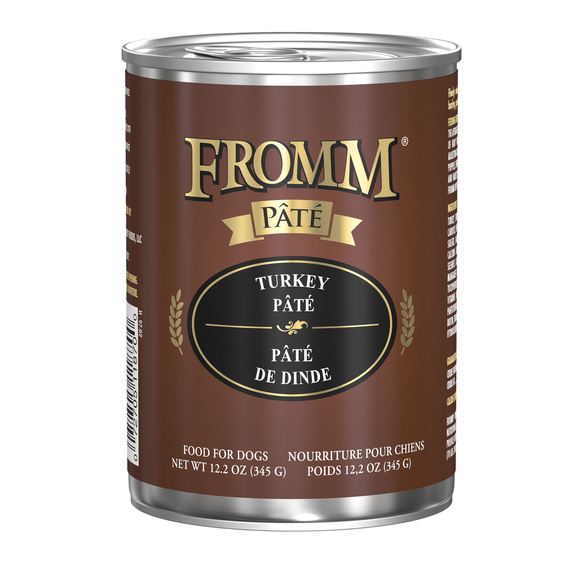 Fromm Turkey Pate Canned Dog Food Case of 12