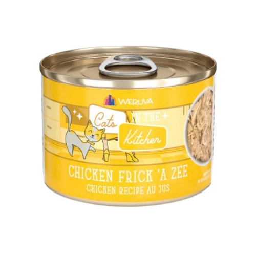 Weruva Cats in the Kitchen Chicken Frick' A Zee Chicken Recipe Au Jus Grain-Free Canned Cat Food