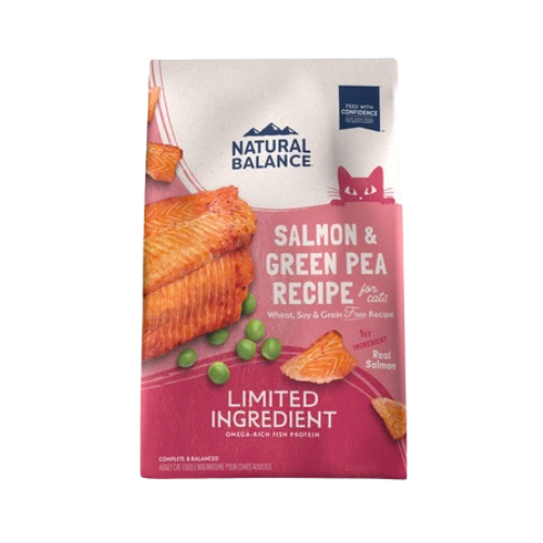Natural Balance L.I.D. Limited Ingredient Diets Green Pea & Salmon Formula Grain-Free Dry Cat Food
