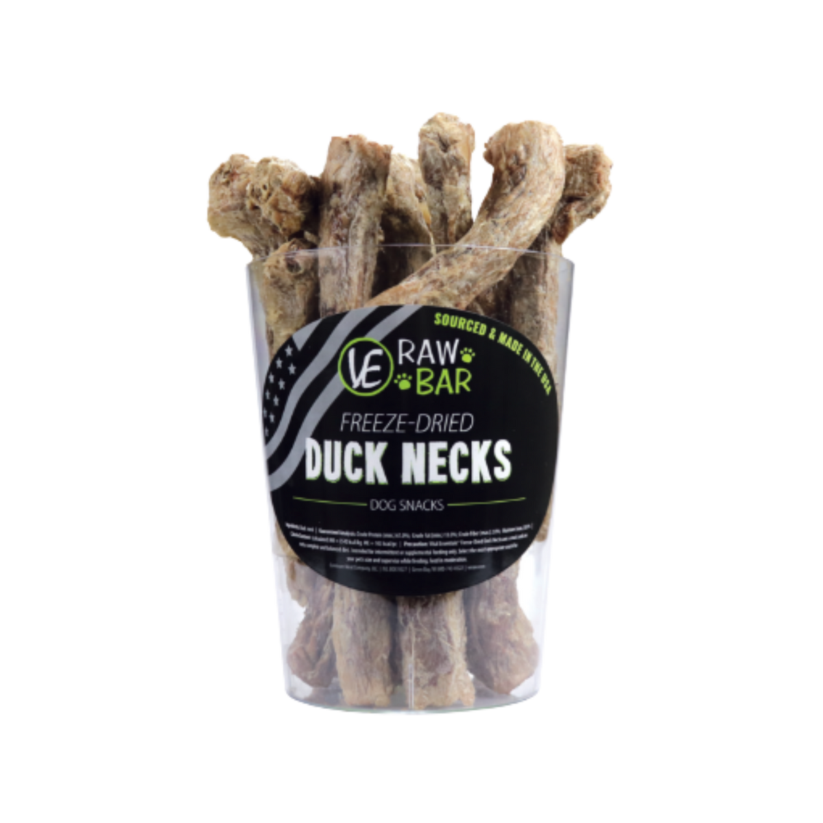 Vital Essentials Freeze-Dried Duck Neck Dog Treat