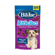 Bil Jac Little-Jacs Small Dog Chicken Liver Training Treats 4 oz