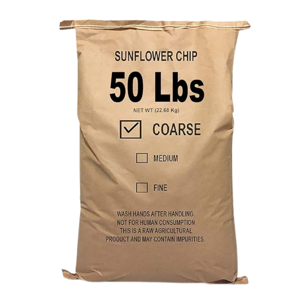 Nature's Window Coarse Sunflower Chips Wild Bird Food 50 lb