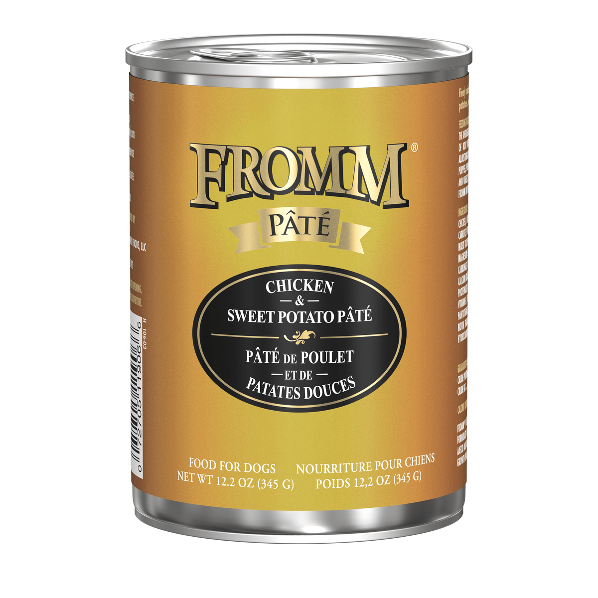 Fromm Chicken & Sweet Potato Pate Grain-Free Canned Dog Food
