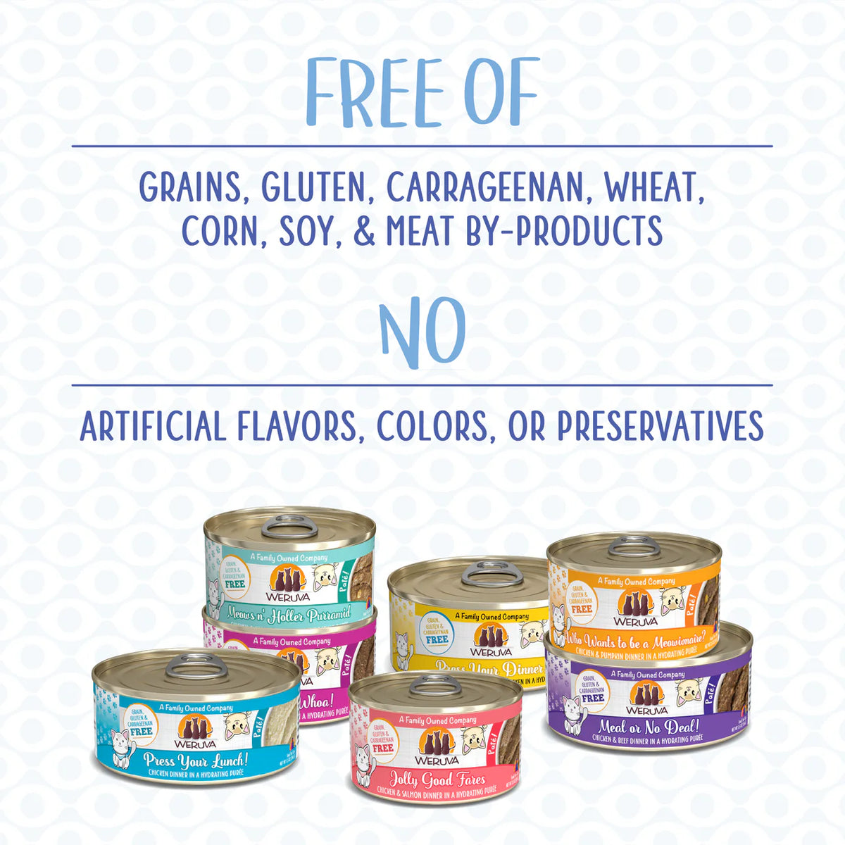 Weruva Classic Cat Tic Tac Whoa! Tuna & Salmon Pate Grain-Free Canned Cat Food