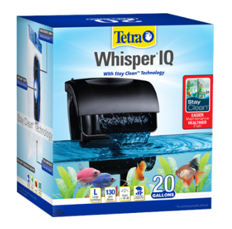 Tetra Whisper IQ Power Aquarium Filter with Stay Clean Technology