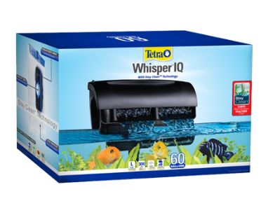 Tetra Whisper IQ Power Aquarium Filter with Stay Clean Technology