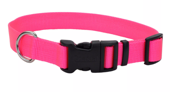 Coastal Pet Products Nylon Adjustable Dog Collar With Tuff Buckle