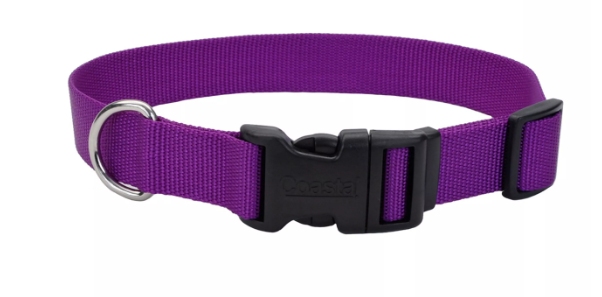 Coastal Pet Products Nylon Adjustable Dog Collar With Tuff Buckle