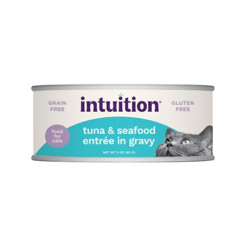 Grain-Free Tuna & Seafood Entrée in Gravy Canned Cat Food