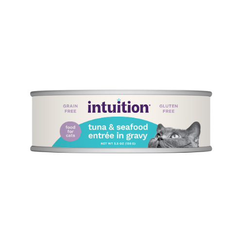 Grain-Free Tuna & Seafood Entrée in Gravy Canned Cat Food