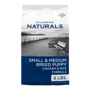 Diamond Naturals Small & Medium Breed Puppy Formula Dry Dog Food