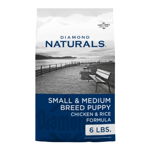 Diamond Naturals Small & Medium Breed Puppy Formula Dry Dog Food