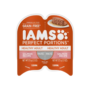 Iams Perfect Portions Adult Salmon Recipe Pate Cat Food Tray