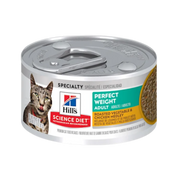 Hill's Science Diet Adult Perfect Weight Roasted Vegetable & Chicken Medley Canned Cat Food